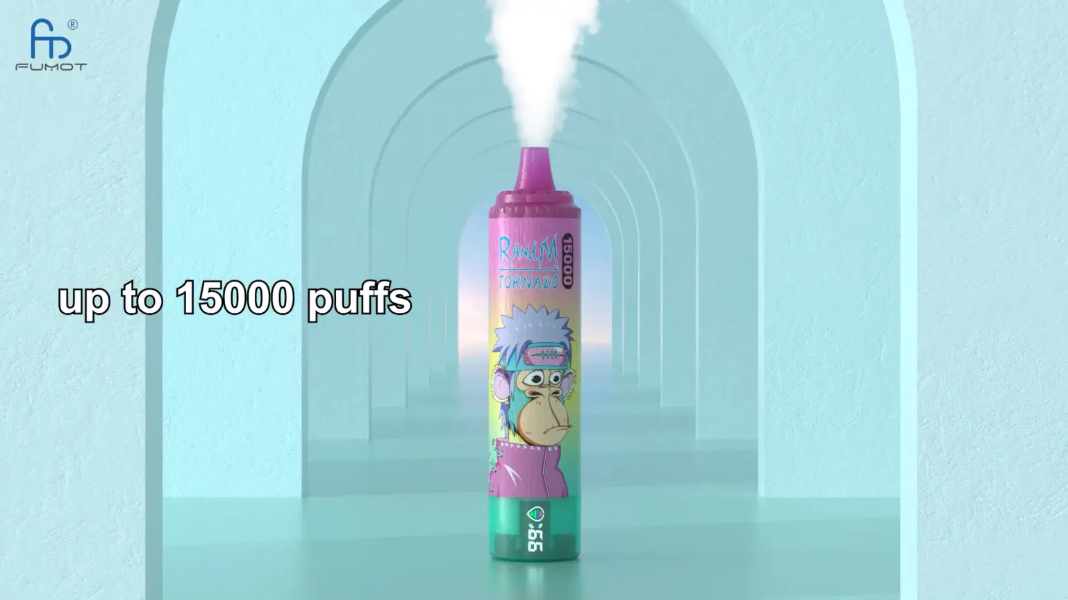 Fumot Tornado 15000 25ml E-Liquid Kapazität